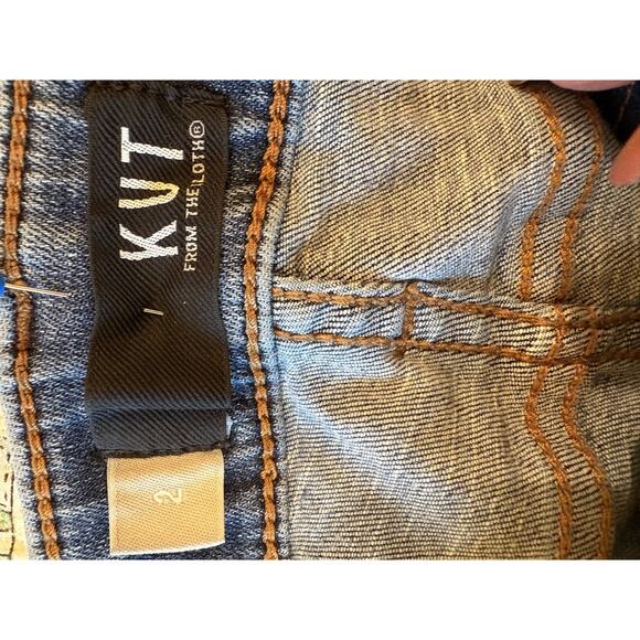 Kut From The Kloth Womens 2 Denim Jeans Donna Skinny Ankle High Rise - Picture 2 of 5